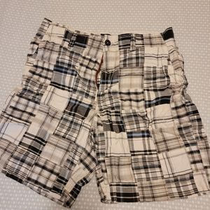 American Eagle plaid shorts